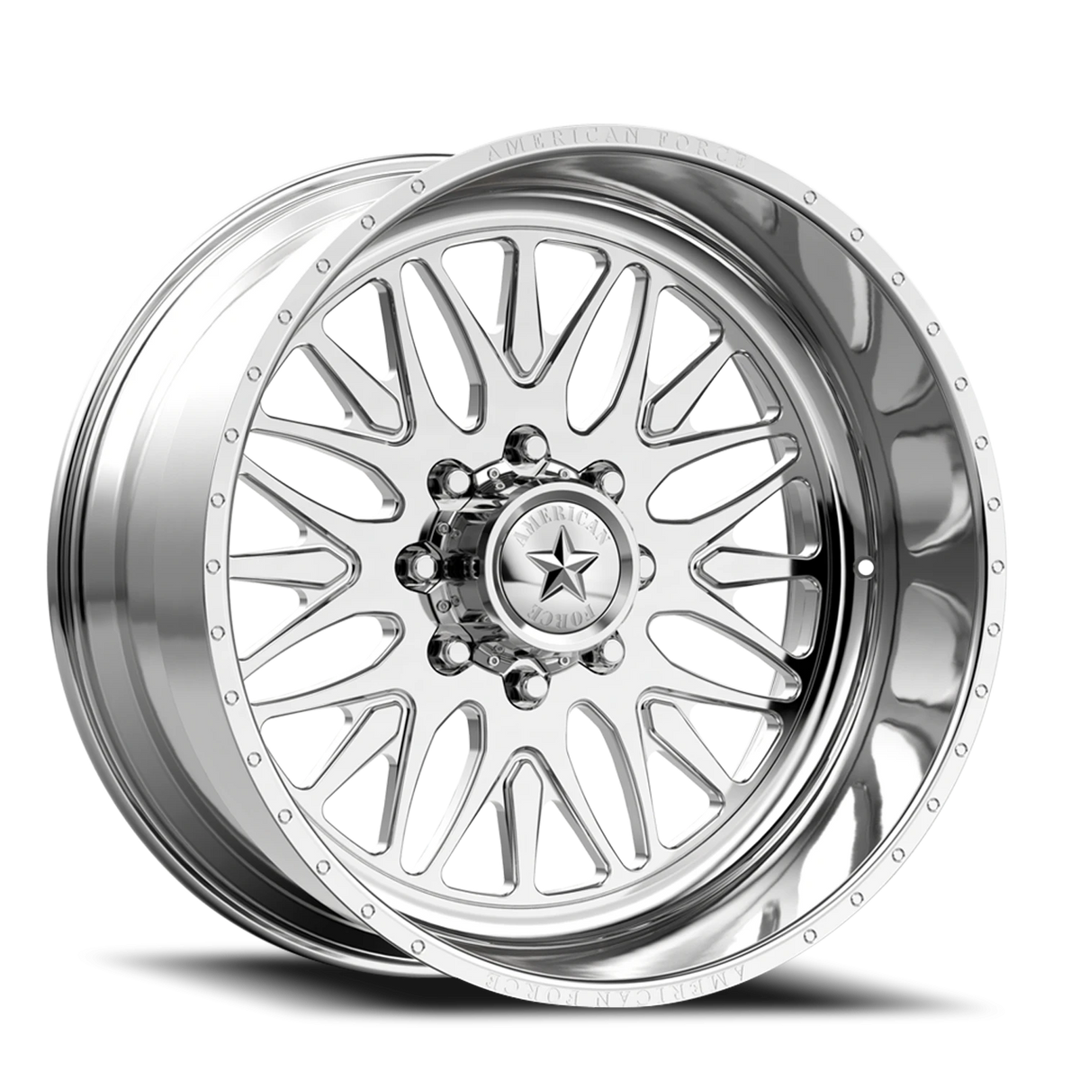 American Force H37 Locus SS Polished 26x14 -73 6x135mm 87mm