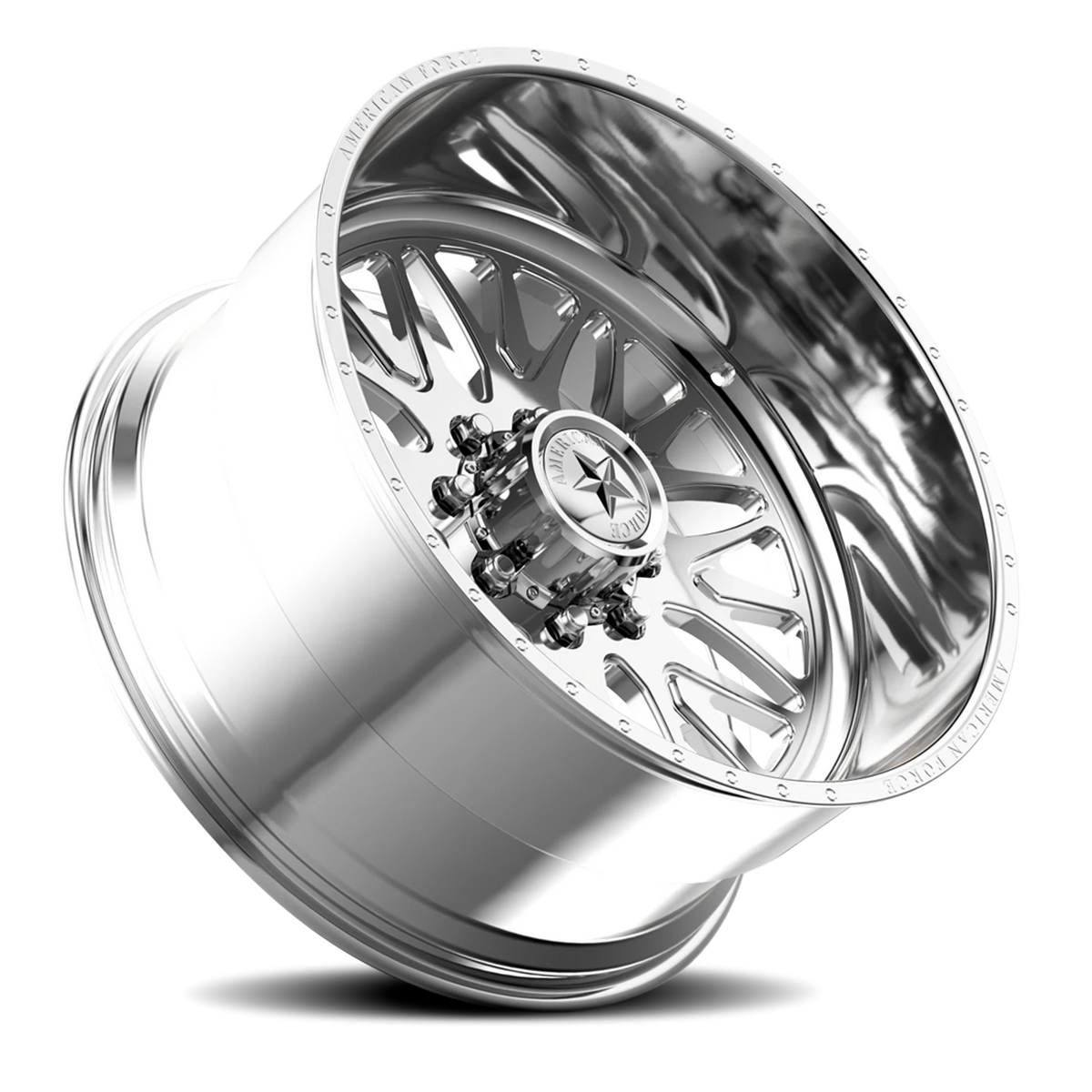American Force H37 Locus SS Polished 20x10 -25 6x139.7mm 78.1mm - Wheelwiz