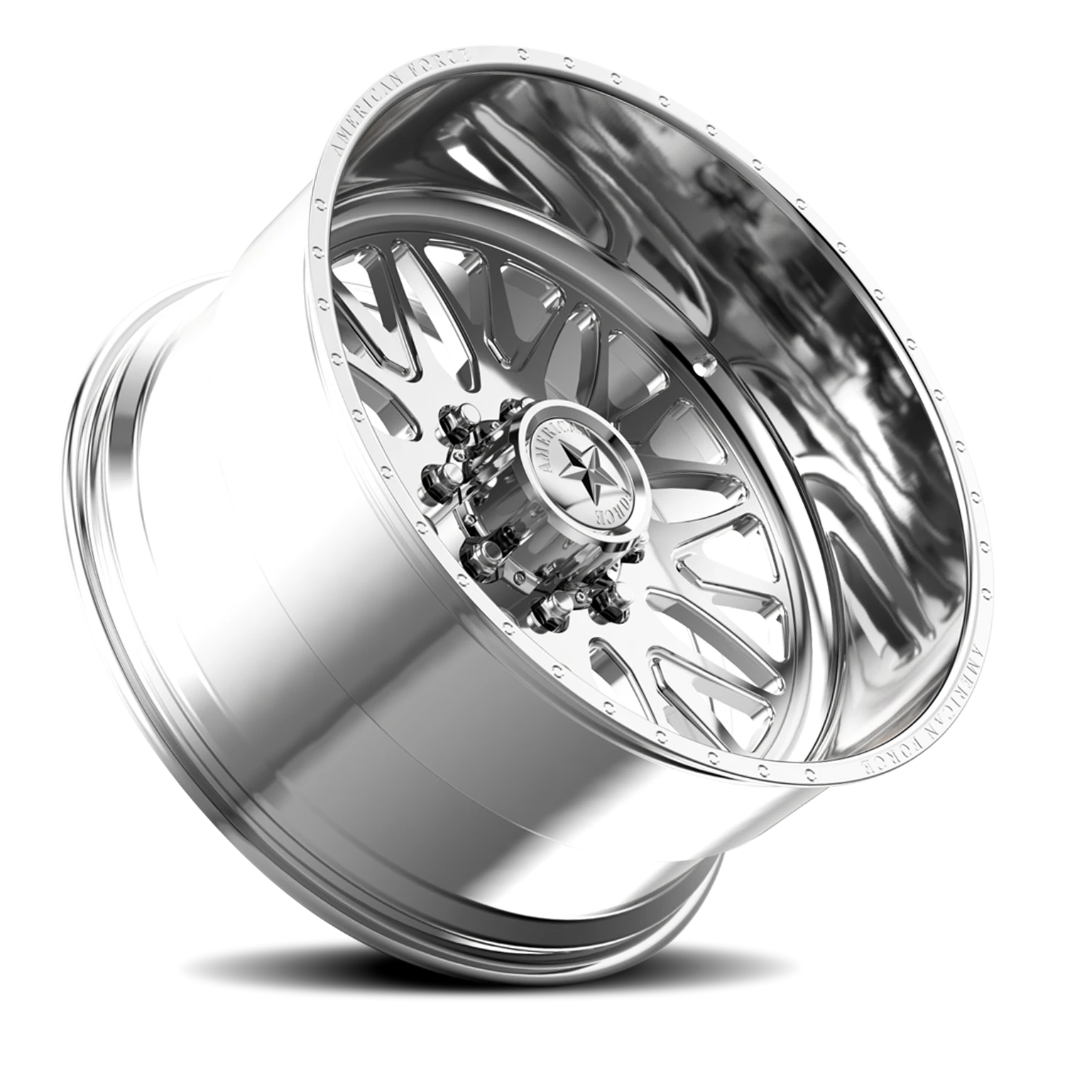 American Force H37 Locus SS Polished 26x14 -73 6x135mm 87mm - Wheelwiz