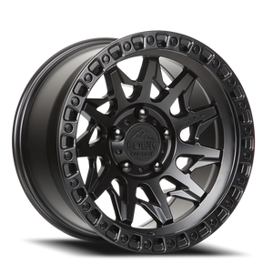 Lock Offroad Lunatic Matte Black W/ Matte Black Ring 17x9 +1 6x135mm 87.1mm