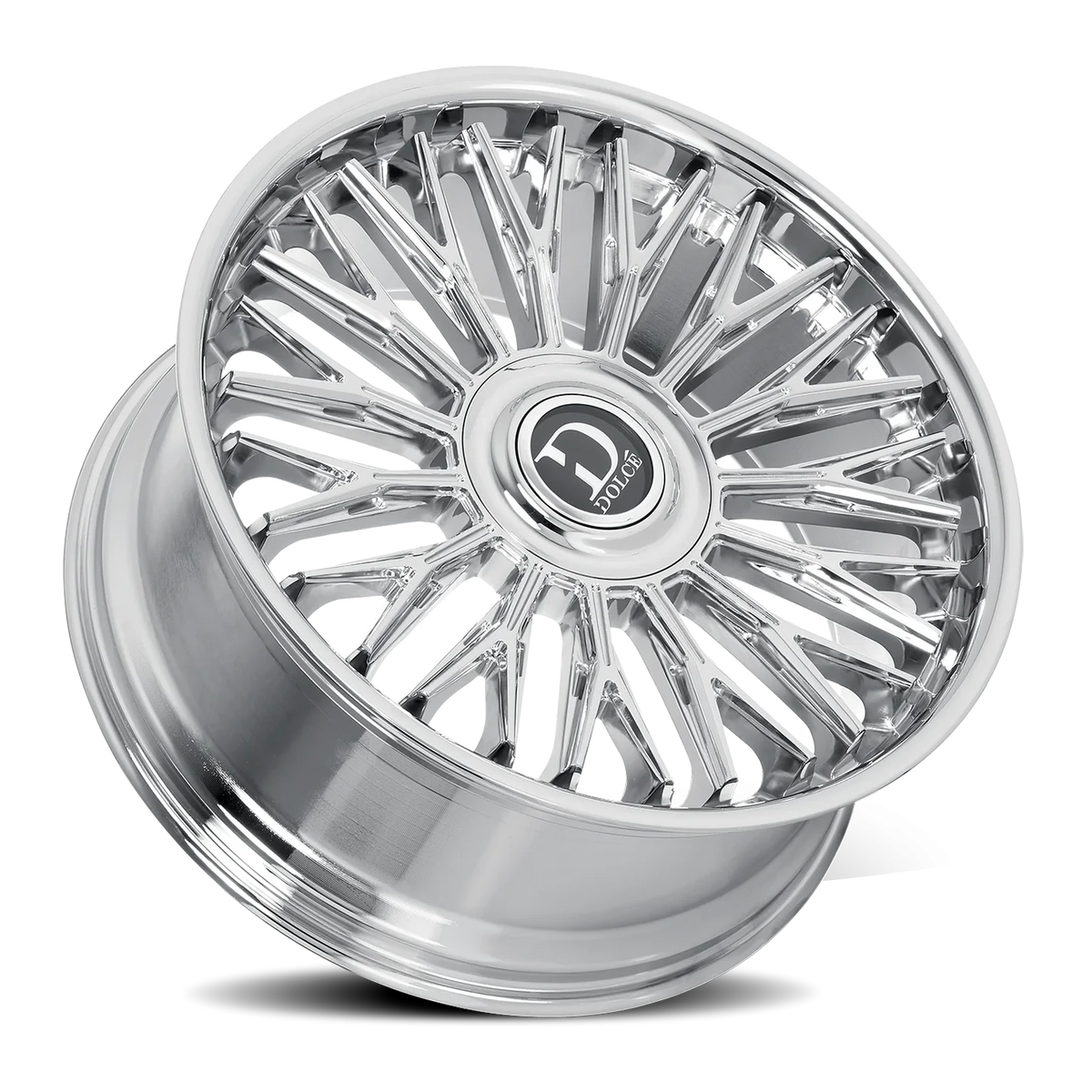 Dolce Luxury Lusso Chrome 22x9.5 +18 6x135|6x139.7mm 106.2mm
