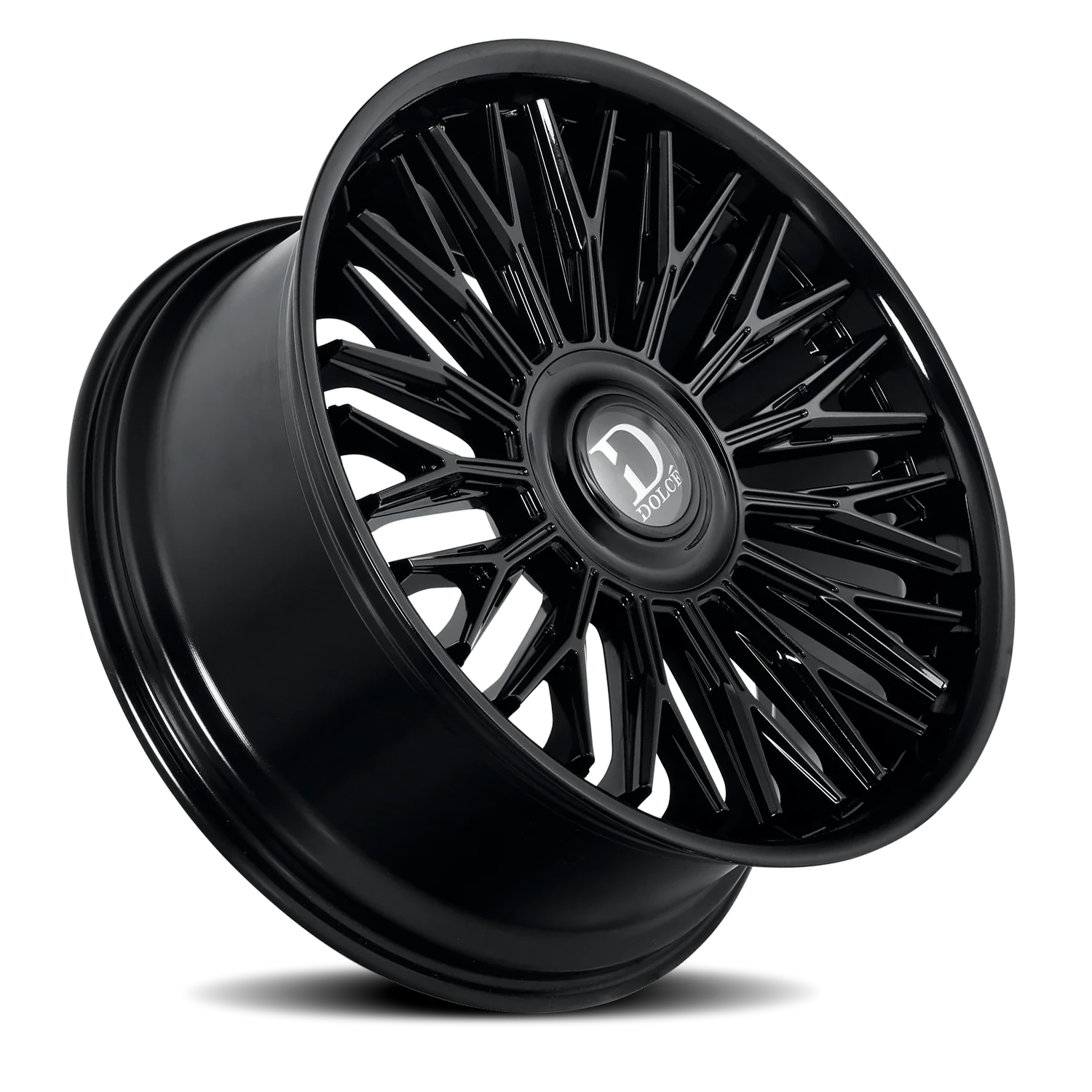 Dolce Luxury Lusso Gloss Black 22x9.5 +18 6x139.7mm 66.6mm
