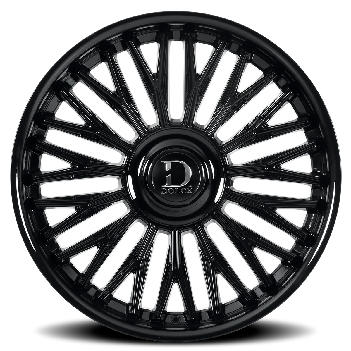 Dolce Luxury Lusso Gloss Black 24x10 +35 6x139.7mm 66.6mm