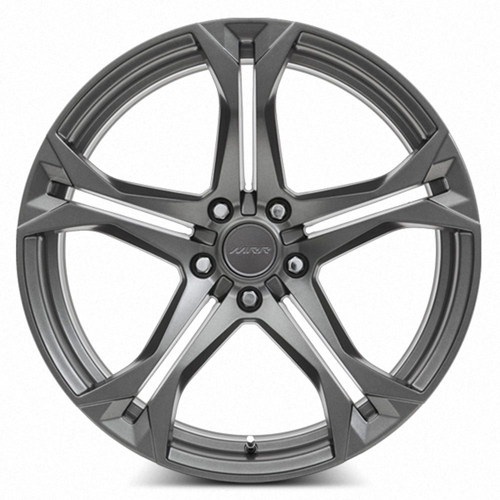 MRR M017 Gloss Gun Metal 20x11 +43 5x120mm 67.1mm - Wheelwiz