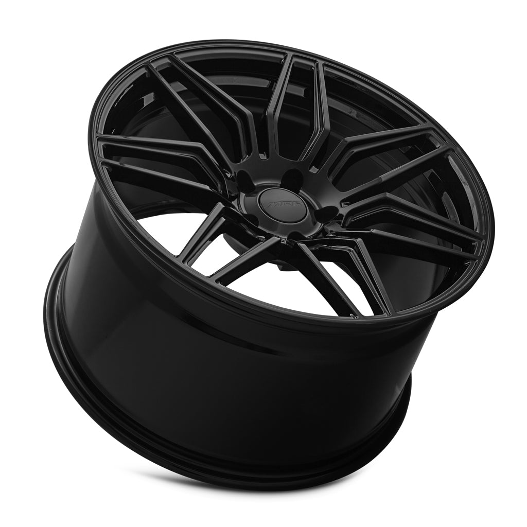 MRR M024 Gloss Black 20x12 +50 5x120.65mm 70.3mm - Wheelwiz