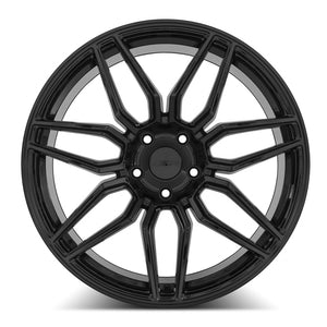 MRR M024 Gloss Black 20x12 +50 5x120.65mm 70.3mm - Wheelwiz