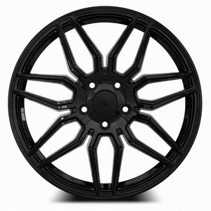 MRR M024 Gloss Black 20x12 +50 5x120.65mm 70.3mm