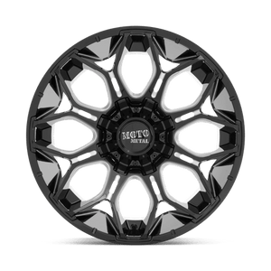 Moto Metal MO808 SNIPER Gloss Black Milled 20x10 -18 6x135|6x139.7mm 106.1mm - Wheelwiz