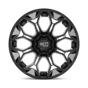 Moto Metal MO808 SNIPER Gloss Black Milled 20x9 0 5x139.7|5x150mm 110.1mm - Wheelwiz