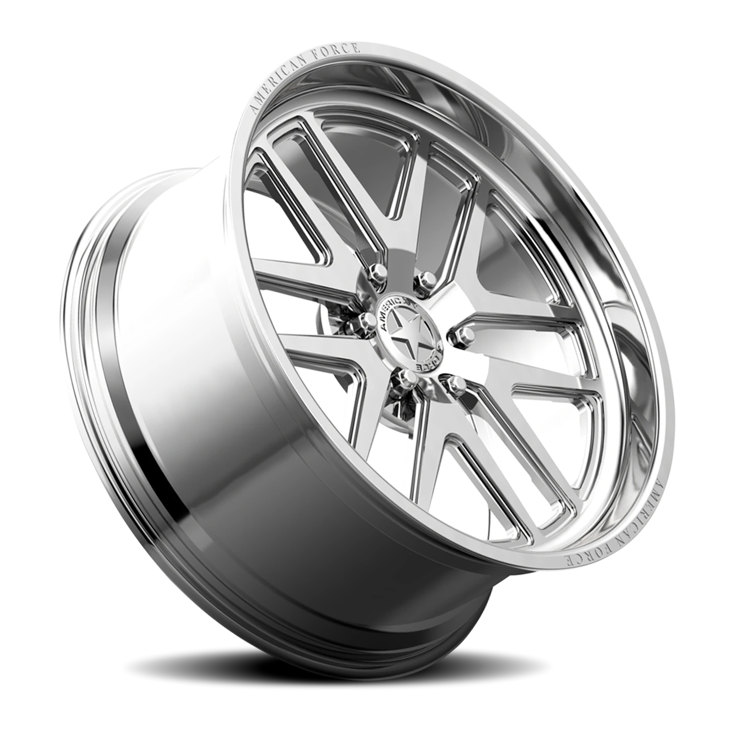 American Force M15 Kable HO Polished 22x10 +25 5x139.7mm 108mm - Wheelwiz