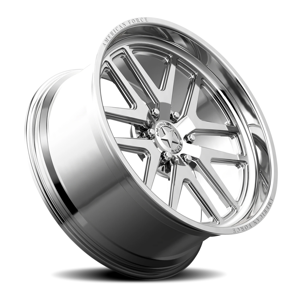 American Force M15 Kable HO Polished 22x10 +25 5x127mm 78.1mm - Wheelwiz