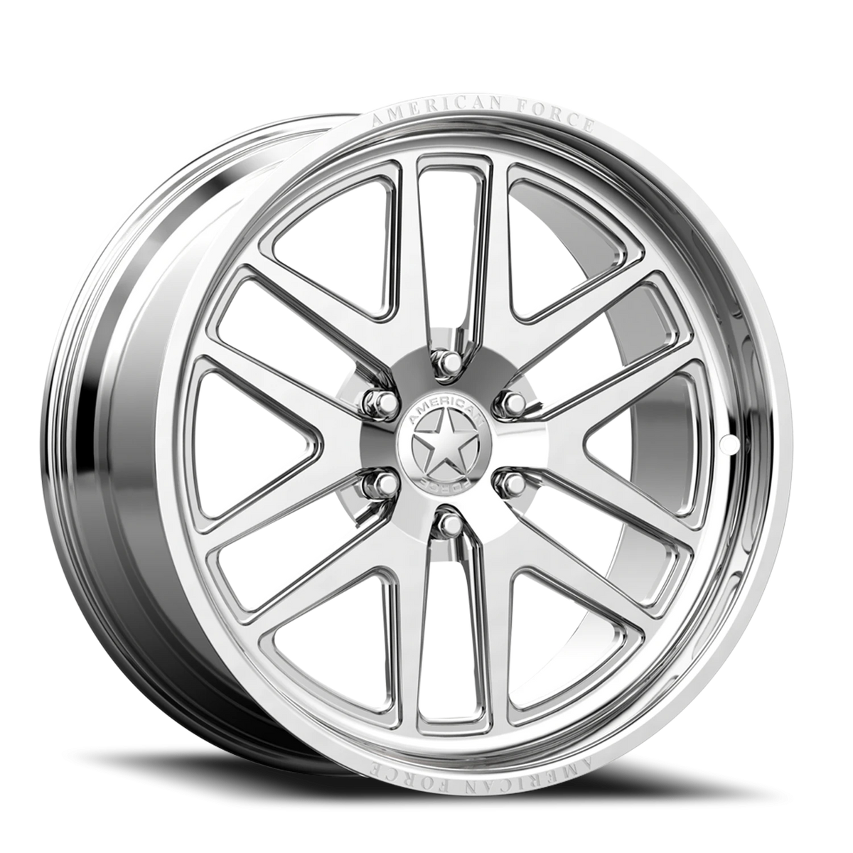 American Force M15 Kable HO Polished 22x10 +25 8x165.1mm 122mm - Wheelwiz