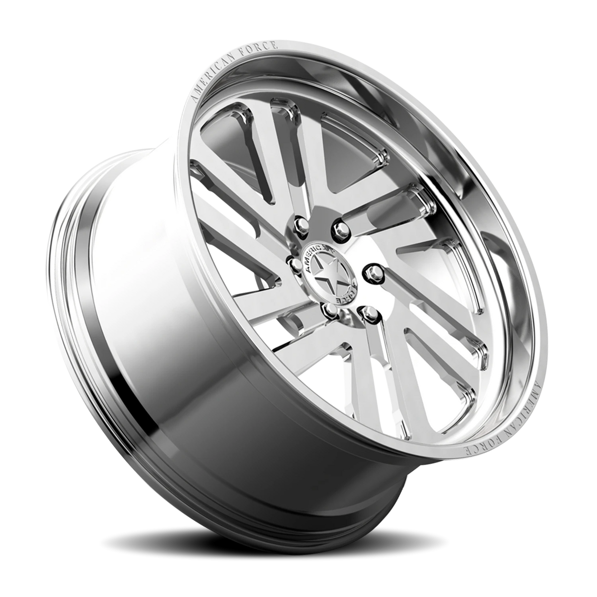 American Force M16 Velocity HO Polished 22x10 +25 5x127mm 78.1mm - Wheelwiz