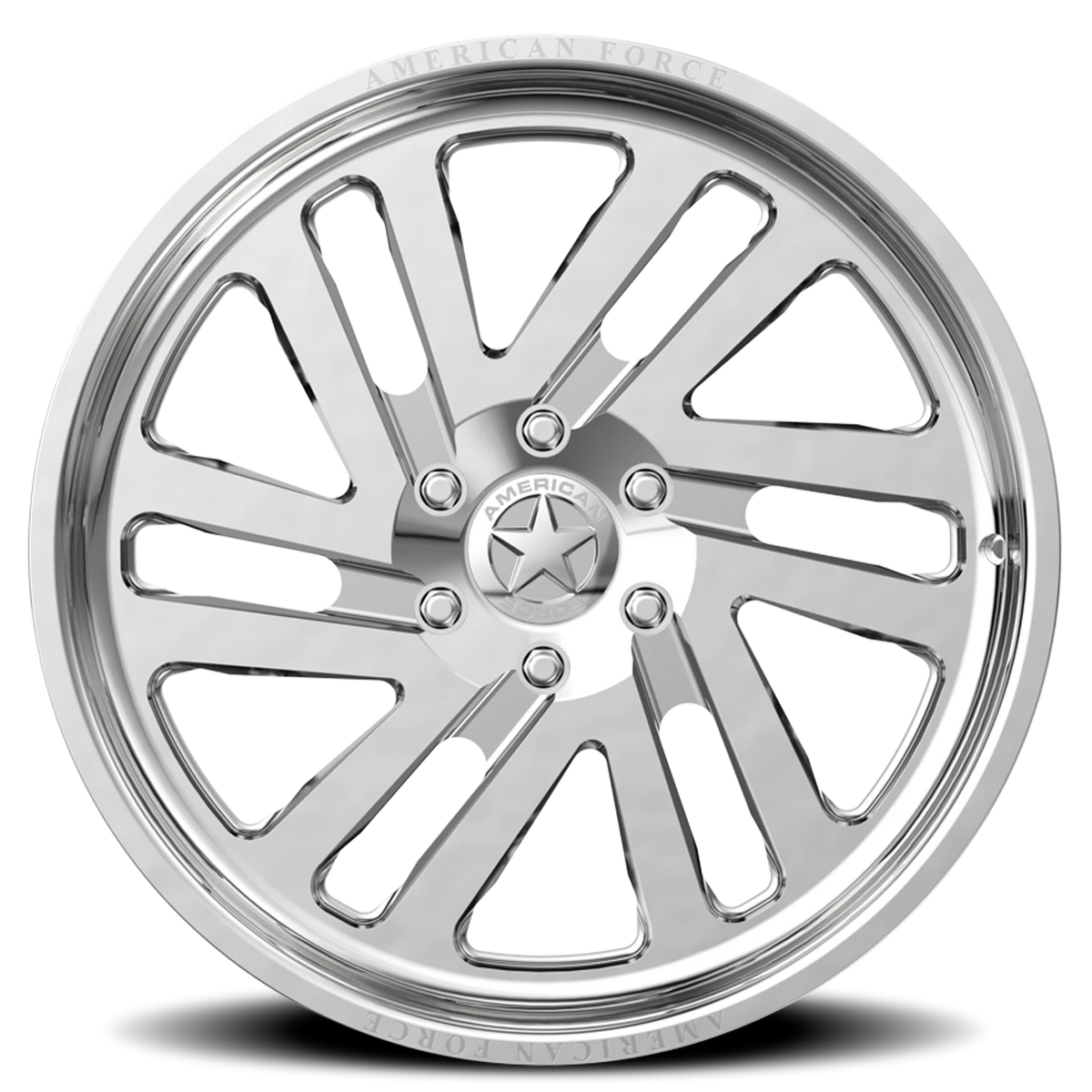 American Force M16 Velocity HO Polished 22x10 +25 5x139.7mm 87mm - Wheelwiz