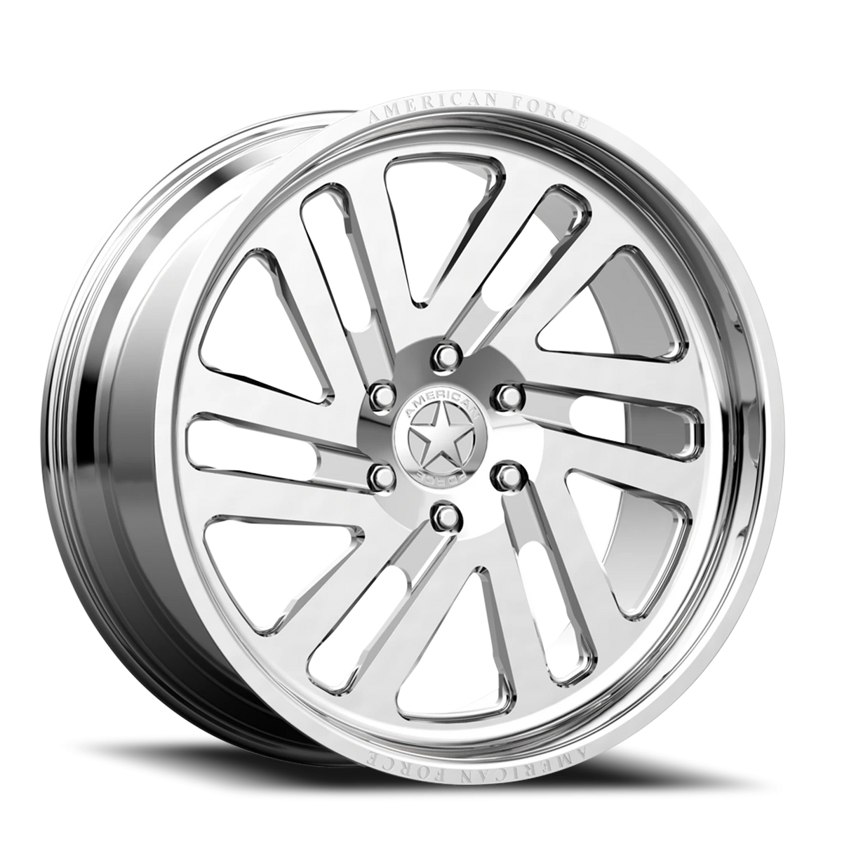 American Force M16 Velocity HO Polished 22x10 +25 8x165.1mm 117mm - Wheelwiz