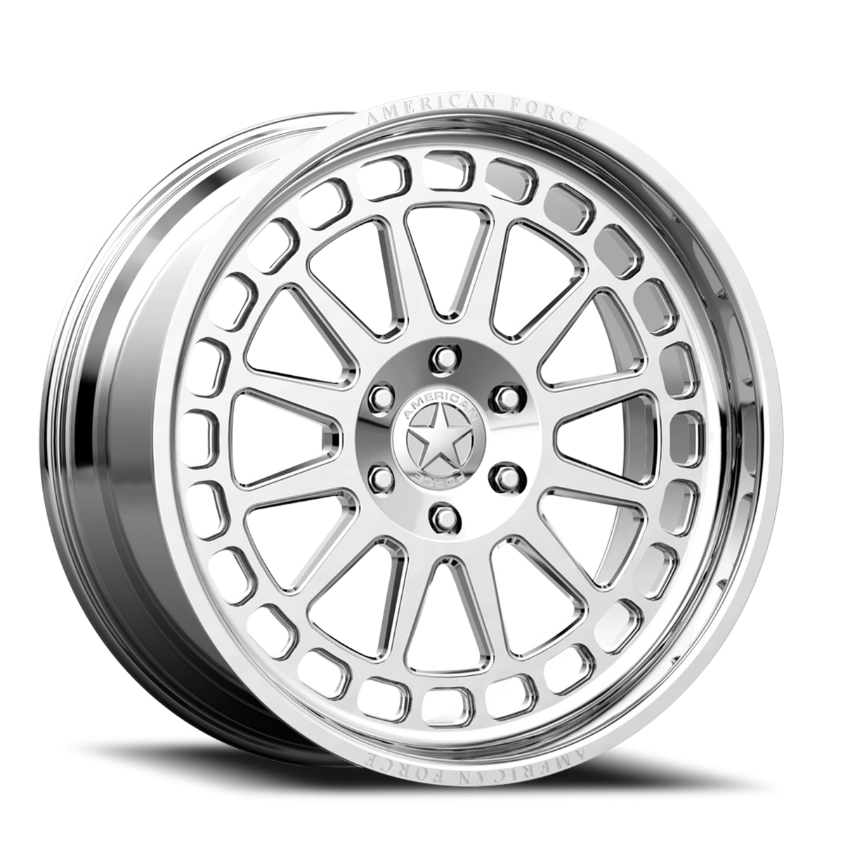 American Force M17 Sentinel HO Polished 22x10 +25 6x135mm 87mm - Wheelwiz
