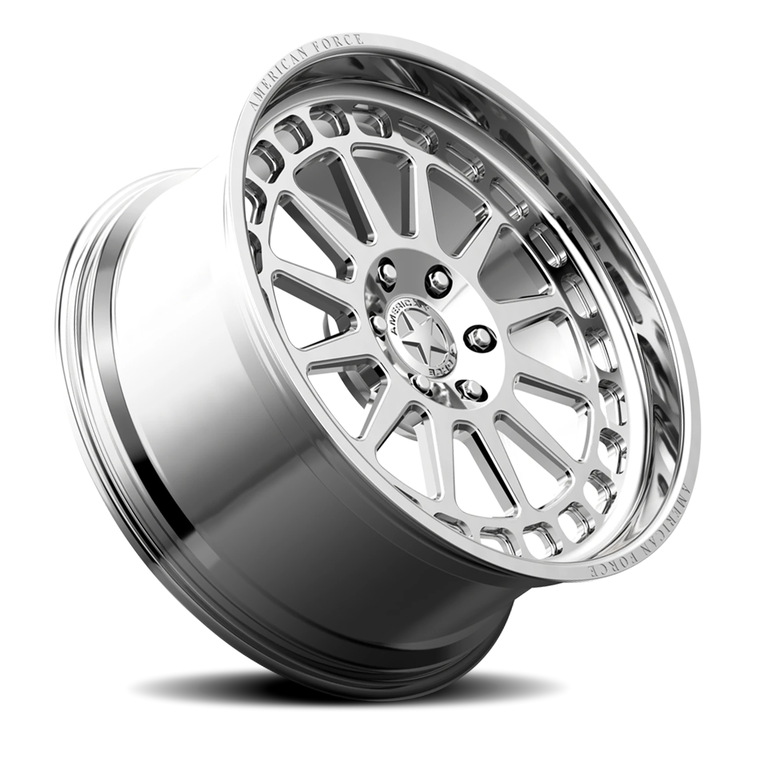 American Force M17 Sentinel HO Polished 22x10 +25 6x139.7mm 78.1mm - Wheelwiz