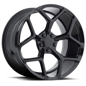 MRR M228 Gloss Black fit Chevy Camaro Z28 Style 20x10 +35 5x120mm 67.1mm