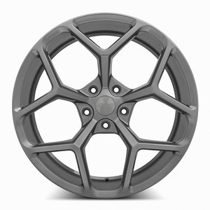 MRR M228 Gun Metal Graphite fit Chevy Camaro Z28 Style 20x10 +35 5x120mm 67.1mm