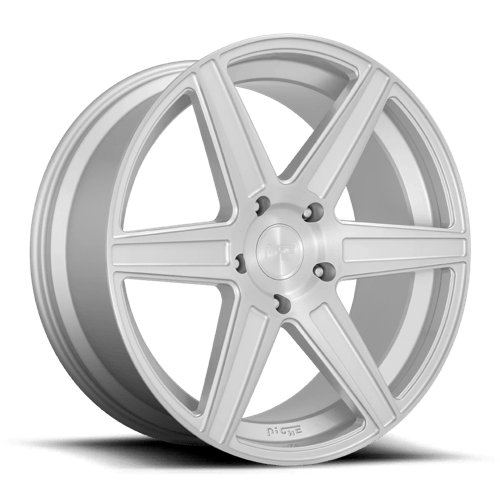 Niche M235 CARINA Gloss Silver Brushed 24x10 +30 6x135mm 87.1mm - WheelWiz