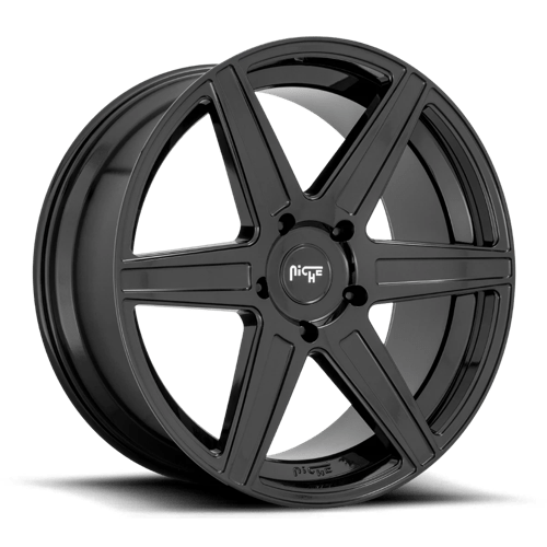 Niche M237 CARINA Gloss Black 24x10 +30 6x135mm 87.1mm - WheelWiz
