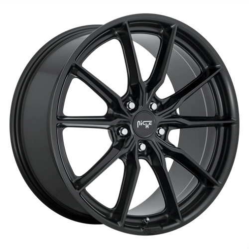 Niche M238 RAINIER Matte Black 20x9 +35 5x120mm 72.6mm - Wheelwiz