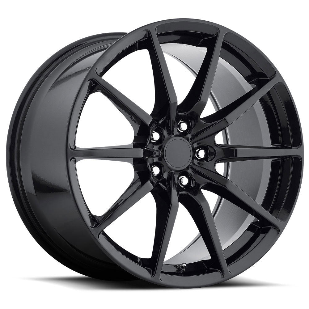 MRR M350 Gloss Black 19x11 +55 5x114.3mm 70.5mm - Wheelwiz