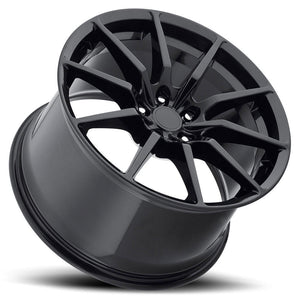 MRR M350 Gloss Black 19x11 +55 5x114.3mm 70.5mm - Wheelwiz