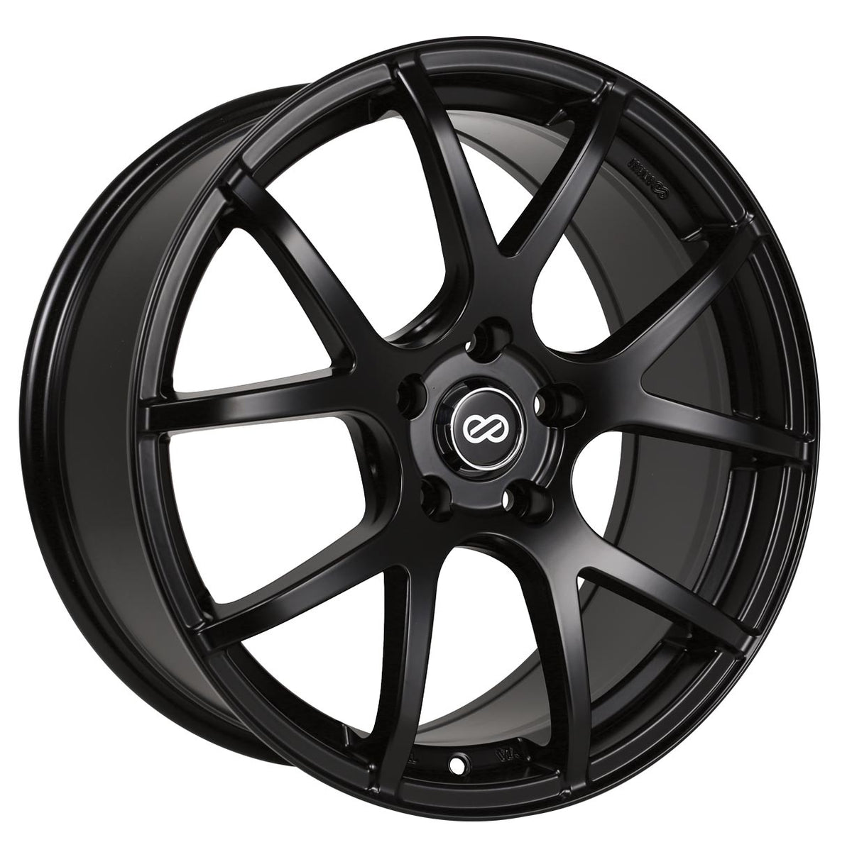 Enkei M52 Black Paint 17x7.5 +40 5x114.3mm 72.6mm - WheelWiz