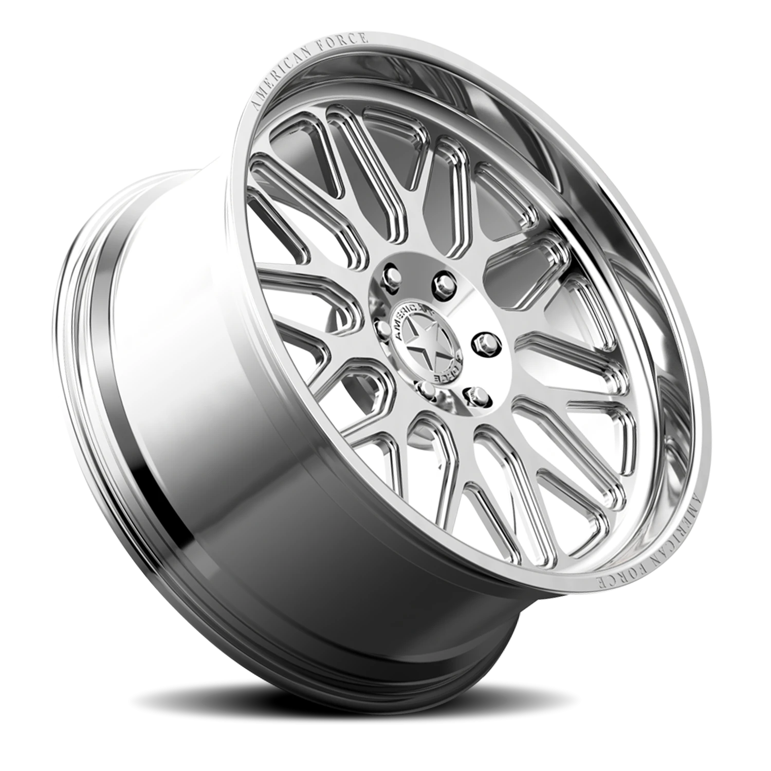 American Force M54 Evolve HO Polished 22x10 +25 8x170mm 125mm - Wheelwiz