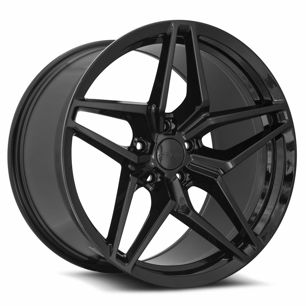 MRR M755 Gloss Black 20x12 +50 5x120.65mm 70.3mm
