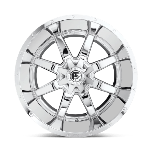 Fuel Offroad D536 MAVERICK Chrome Plated 17x9 -12 6x135|6x139.7mm 106.1mm - Wheelwiz