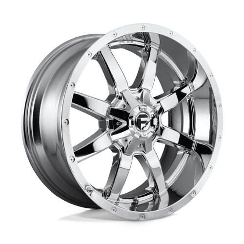 Fuel Offroad D536 MAVERICK Chrome Plated 22x10 +10 8x180mm 124.2mm - WheelWiz
