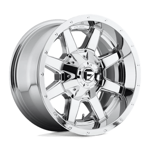 Fuel Offroad D536 MAVERICK Chrome Plated 17x9 -12 6x135|6x139.7mm 106.1mm - Wheelwiz