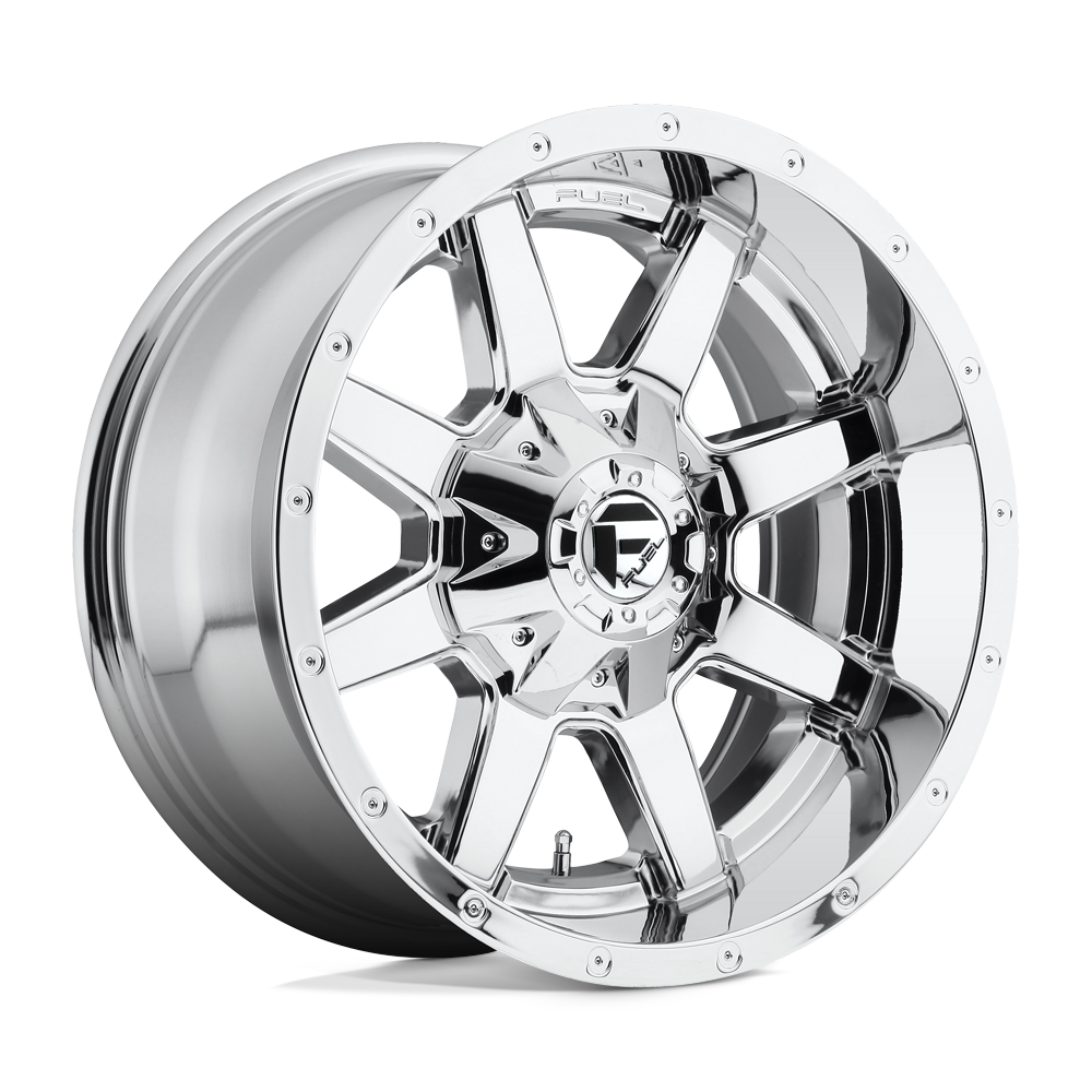 Fuel Offroad D536 MAVERICK Chrome Plated 18x9 -12 6x135|6x139.7mm 106.1mm - WheelWiz