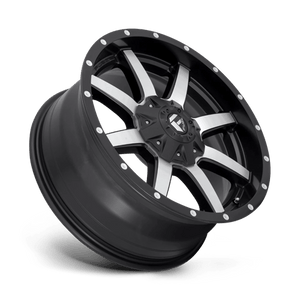 Fuel Offroad D537 MAVERICK Matte Black Machined 20x14 -76 8x170mm 125.1mm - Wheelwiz
