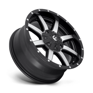 Fuel Offroad D537 MAVERICK Matte Black Machined 20x9 +01 8x180mm 125.1mm - WheelWiz