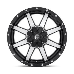 Fuel Offroad D537 MAVERICK Matte Black Machined 20x12 -44 8x165.1mm 125.1mm - WheelWiz