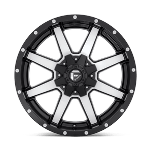 Fuel Offroad D537 MAVERICK Matte Black Machined 20x10 -18 8x165.1mm 125.1mm - Wheelwiz