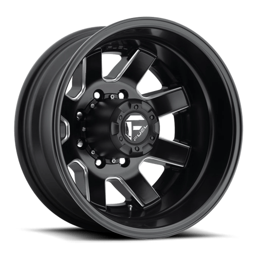 Fuel Offroad D538 MAVERICK Matte Black Milled 17x6.5 -140 8x200mm 142mm - Wheelwiz