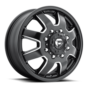 Fuel Offroad D538 MAVERICK Matte Black Milled 17x6.5 +116 8x210mm 154.3mm - Wheelwiz