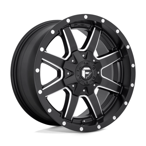 Fuel Offroad D538 MAVERICK Matte Black Milled 20x9 +20 5x139.7|5x150mm 110.1mm - Wheelwiz