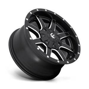 Fuel Offroad D538 MAVERICK Matte Black Milled 18x9 +14 6x135|6x139.7mm 106.1mm - WheelWiz