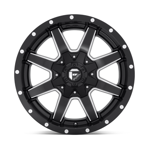 Fuel Offroad D538 MAVERICK Matte Black Milled 18x9 +1 6x114.3mm 78mm