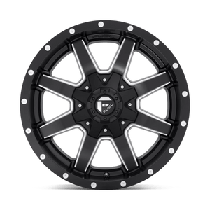 Fuel Offroad D538 MAVERICK Matte Black Milled 22x10 -24 8x180mm 125.1mm - Wheelwiz