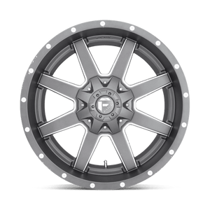 Fuel Offroad D542 MAVERICK Matte Gun Metal Milled 20x9 +20 6x135|6x139.7mm 106.1mm - Wheelwiz