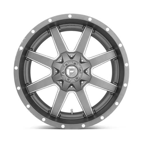 Fuel Offroad D542 MAVERICK Matte Gun Metal Milled 20x9 +1 5x139.7|5x150mm 110.1mm - Wheelwiz