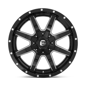 Fuel Offroad D610 MAVERICK Gloss Black Milled 20x14 -76 8x165.1mm 125.1mm - WheelWiz