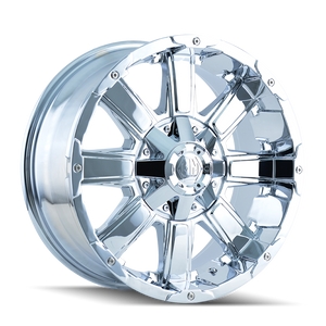 Mayhem CHAOS Chrome 20x9 -12 6x135|6x139.7mm 106mm - Wheelwiz