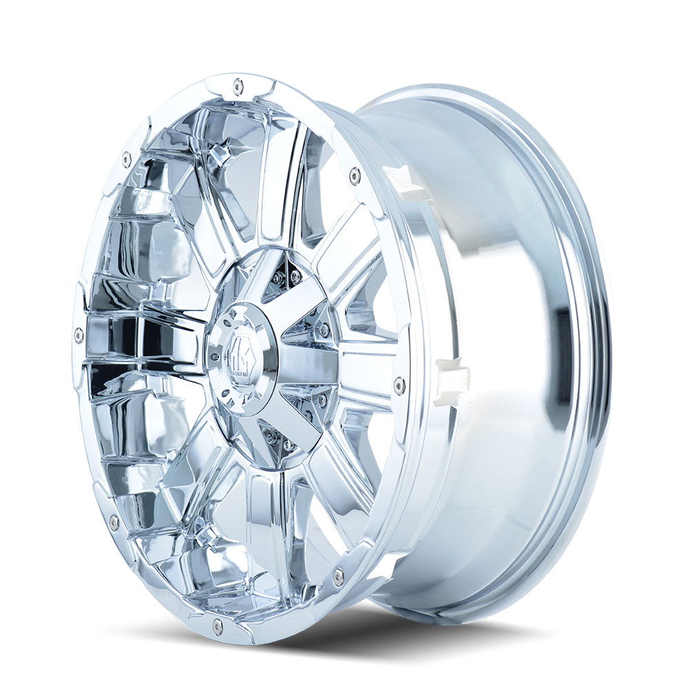 Mayhem CHAOS Chrome 20x12 -44 6x135|6x139.7mm 106mm - WheelWiz